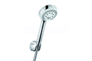 Kludi LOGO vaňovo-sprchová súprava 3S,ručná sprcha-držiak-hadica,chróm 6803005-00