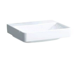 Laufen PRO S závesné umývadlo 55x46,5x17,5 cm,bez otv. pre batériu,bez prepadu,biela