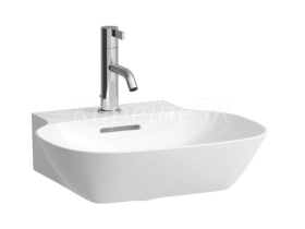 Laufen INO závesné umývadlo 45cm, bez otvoru pre batériu, biela LCC
