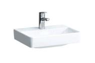 Laufen PRO S umývadlo 45cm, 1 otv. pre batériu, bez prepadu, bez otvor. odtoku, biela