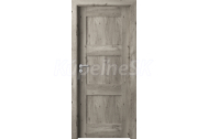 PORTA Doors SET Rámové dvere VERTE PREMIUM B.0 Plné, 3Dfólia Dub Sibírsky+zárubeň