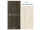 PORTA Doors SET Rámové dvere VERTE PREMIUM C.0 Plné, 3Dfólia Dub Škandinávsky+zárubeň