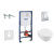 Grohe SET Duofix 38528001 +WCzávesné V&B OMNIA DirectFlush C+sedSC +ScateCosmo Chróm