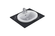 Ideal Standard E503901 CONNECT Umývadlo Zápustné Oválne 55x43 cm,s prepadom,Biela