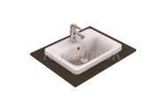 Ideal Standard E504301 CONNECT Umývadlo Zápustné Obdĺžnikové 50x39 cm,s prepadom,Biela