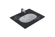 Ideal Standard E504801 CONNECT Umývadlo Zápustné pod Dosku Oválne,55x38 cm,prepad, Biela
