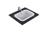 Ideal Standard E505701 CONNECT Umývadlo Zápustné Obdĺžnikové 50x38 cm, prepad, Biela