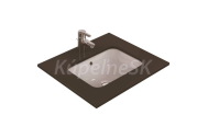 Ideal Standard E505801 CONNECT Umývadlo Zápustné pod Dosku Obdĺžnik 50x38 cm,prepad,Biela