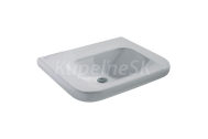 Ideal Standard S253401 CONTOUR21 Umývadlo bezbariérové 65x56 cm,Bez prepadu a otv.pre bat