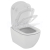 Ideal Standard T007901 TESI WC Závesné 36x53x33,7, AQUABLADE, Skryté upev,Hlboké spl,Biel