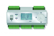 Ekvitermický regulátor pre obsluhu 2 obehov ÚK, obehu TÚV a cirkulácie TÚV, 5xčidlo, 230V