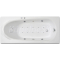 Arttec ARTTEC Rhey LUXUS 170 x 75 obdĺžniková hydromasážna akrylátová vaňa Biela