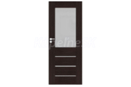 DRE set Rámové dvere PREMIUM 2 fólia DRE-Cell Wenge Tmavá, so zárubňou
