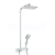 Hansgrohe 27288000 Raindance E Showerpipe 360, 1jet so sprchou Tablet Select 300,chróm