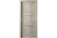 PORTA Doors SET Rámové dvere VERTE PREMIUM B.0 Plné, 3Dfólia Agát Strieborný+zárubeň