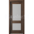 PORTA Doors SET Rámové dvere VERTE PREMIUM C.2 skloMat, 3Dfólia Dub Šarlátový+zárubeň