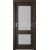 PORTA Doors SET Rámové dvere VERTE PREMIUM C.2 skloMat, 3Dfólia Dub Tmavý+zárubeň