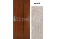ImperioDoor interiérové rámové dvere LAGO.3-Plné, 3DTopDecor Dub Šedý