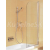 Jika CUBITO 1-dielna vaňová zástena, dĺžka 75cm Pravá, sklo transparent