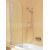 Jika CUBITO 1-dielna vaňová zástena, dĺžka 75cm Ľavá, sklo transparent