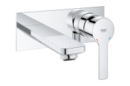 GROHE 19409001 LINEARE M Umývadlová 2-otvorová batéria podomietková, chróm 19409001
