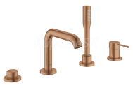 GROHE  19578DL1 ESSENCE Vaňová batéria 4-otvorová batéria, brushed warm sunset