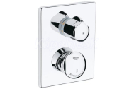 GROHE 36247000 EURODISC SE Samouzáverová tlačná sprchová termostatická batéria, chróm