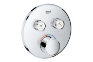 GROHE 29145000 SMART CONTROL Krytka podomietkovej sprchovej batérie s 2 ventilmy, chróm 29