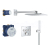 GROHE 34706000 GROHTHERM Sprch systém s hlavov sprch Rainshower SmartActiveCube,chróm