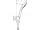 Hansgrohe 26412400 CROMA Select E Set vaňový 1pol biela/chróm s hadicou 1,6m