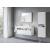 Ravak X000001053 NATURAL umývadlová skrinka 120x45x45, biela lesklá + vešiak