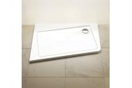 Ravak XA95G70101L ASYMETRIC PRO 10° panel pre  sprchovú vaničku 120x90, biela,Ľavý