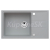 Alveus INTERMEZZO 130 kuchynský granitový drez so sifónom 78x48 - G-81 Beton 1119692