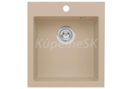 Alveus CARINA 20 kuchynský granitový drez so sifónom 45x50 - G-55 Beige
