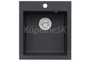 Alveus CARINA 20 kuchynský granitový drez so sifónom 45x50 - G-91 Black