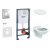 Grohe SET Duofix 38528001 +WCzávesné Ideal Stand.QUARZO+sedSC E131801+Scate/AreCosmo Chróm