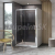 Ravak 10° 10DP2, 2-dielne sprchové dvere do niky 100x190,posuvné, Biela,Transp+Cleaner