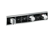 Hansgrohe 15355600 RAINSELECT Podomietková termostat. sprch. batéri,2 funkcie,čierna/chróm