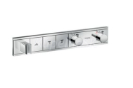 Hansgrohe 15356000 RAINSELECT Podomietková termostat. sprchová batéria,pre 3 funkcie,chróm