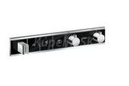 Hansgrohe 15356600 RAINSELECT Podomietková termostat. sprch. batéri,3 funkcie,čierna/chróm