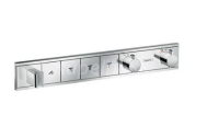 Hansgrohe 15357000 RAINSELECT Podomietková termostat. sprchová batéria pre 4 funkcie,chróm