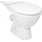 Jika LYRA PLUS ND misa WC-kombi stojacia biela, šikmý odpad