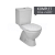 Jika LYRA PLUS WC-kombi stojace, zvislý odpad, bočné napúšťanie, vr.nádržky,biele 2411