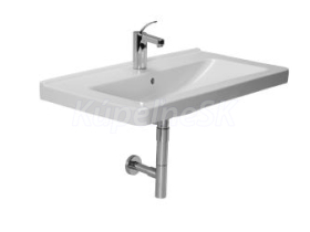 Jika CUBITO umývadlo 85x48,5cm, otvor pre batériu uprostred, biele
