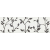 Cersanit WINTER VINE White Floral 29X89 G1, obklad matný ND037-001, rektif, 1.tr