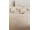 Cersanit MARISOL Beige Flower 25x40x0,85 cm obklad-dekor lesklý WD956-005, 1.tr