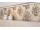 Cersanit ROSITA Cream Flower 25x40 obklad-dekor matný WD955-003, 1.tr