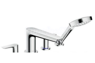 Hansgrohe 71748000 TALIS E štvorotvorová vaňová batéria, chróm