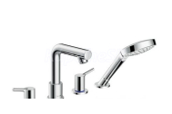 Hansgrohe 72419000 TALIS S štvorotvorová vaňová batéria, chróm