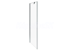 Jika PURE pevná bočná stena 100x195cm Perla, ChrómLesk,SkloČíre